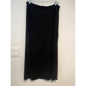 Eileen Fisher Black Midi Skirt